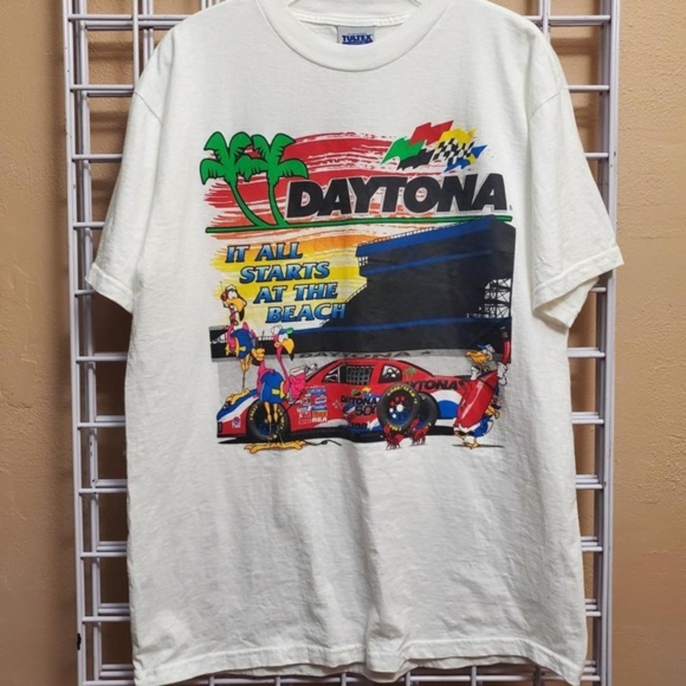 90s Daytona 500 Nascar Vtg Pit Stop t-shirt